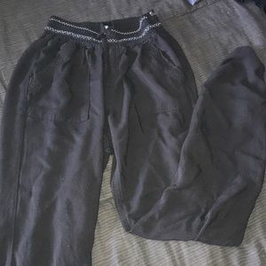 Black high waisted pants